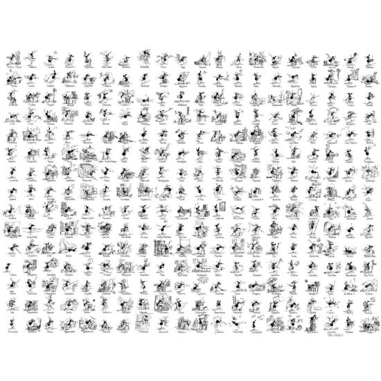 Puzzle Fabio Vettori Courses de 1080 pièces