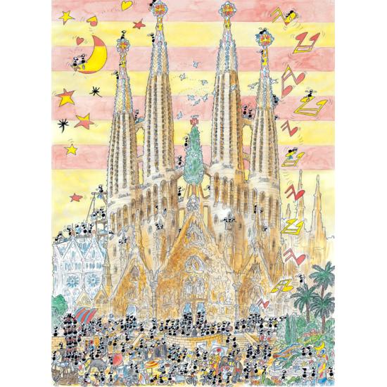 Fabio Vettori Sagrada Familia, Barcelone Puzzle 1080 pièces
