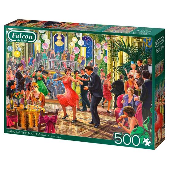 Puzzle Faucon dansant toute la nuit 500 pièces