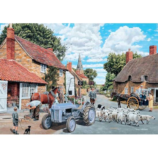 Puzzle Route rurale Falcon 500 pièces