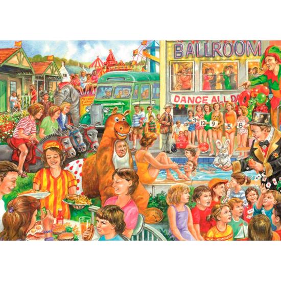 Falcon Puzzle Summer Camp 500 pièces XXL