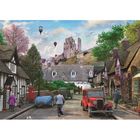 Falcon Castle Corfe Puzzle 2 x 500 pièces