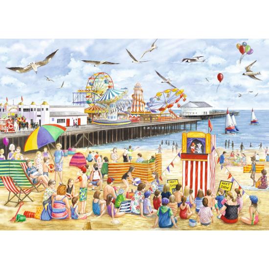 Puzzle Faucon Clacton en mer 1000 pièces