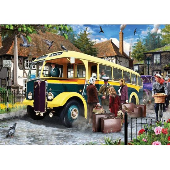 Puzzle Faucon prenant le bus 500 pièces