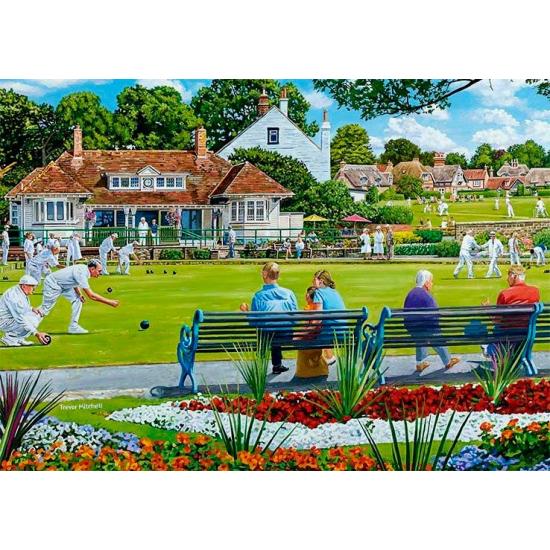 Falcon Sports sur l'herbe Puzzle 2 x 1000 pièces