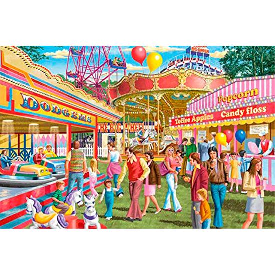 Falcon Fun à la foire Puzzle 1000 pièces