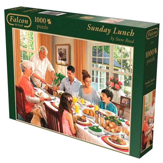 Puzzle Falcon Sunday Lunch 1000 pièces