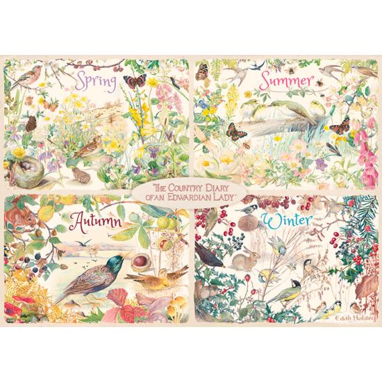 Puzzle Falcon Le Journal des Quatre Saisons 1000 pièces