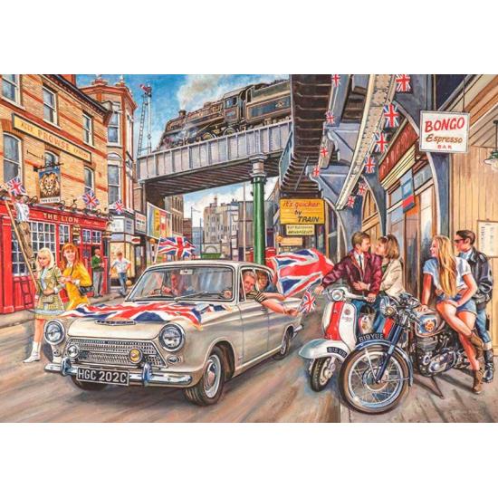 Puzzle Falcon L'esprit des années 60 1000 pièces