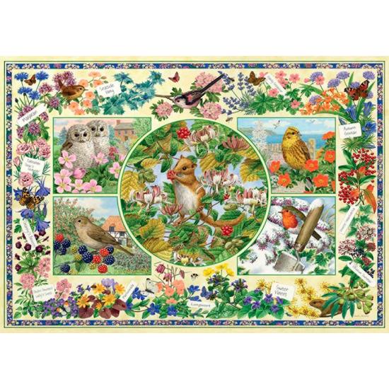 Falcon Le jardin de campagne Puzzle 1000 pièces