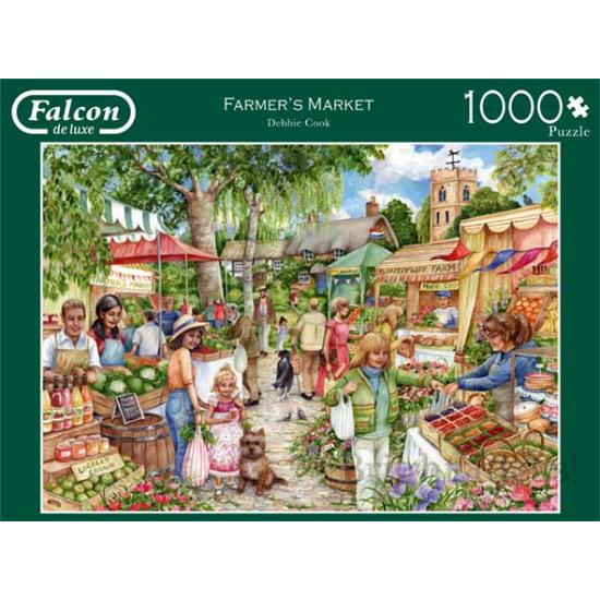 Falcon Le marché de la ferme Puzzle 1000 pièces
