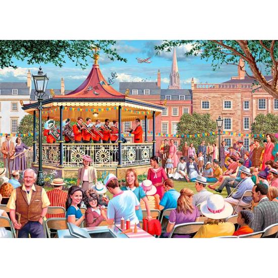 Puzzle Falcon Le kiosque à musique 1000 pièces Puzzle Falcon Le kiosque à musique 1000 pièces