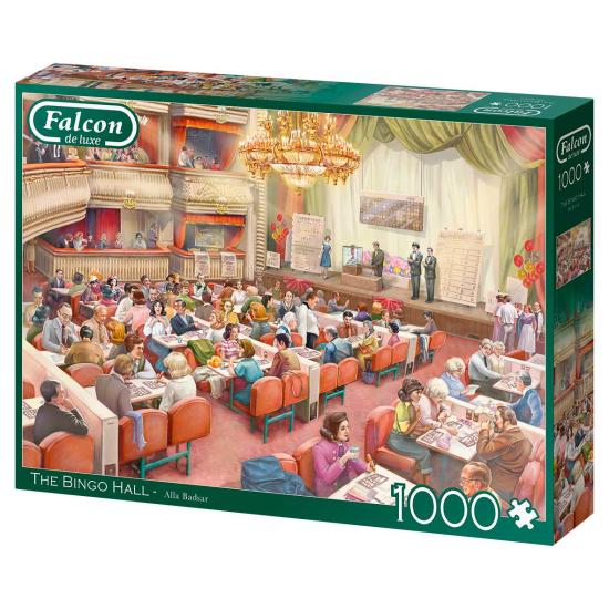 Falcon La salle de bingo Puzzle 1000 pièces