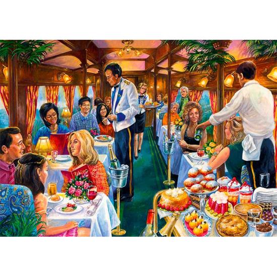 Falcon Le Wagon Restaurant Puzzle 500 pièces