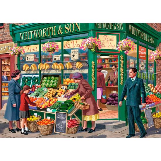 Puzzle Falcon Le marchand de légumes 1000 pièces