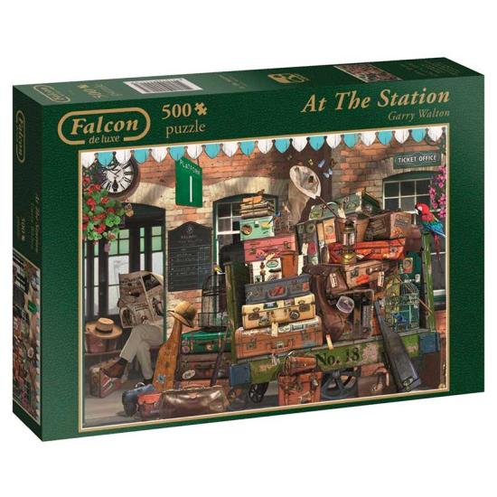 Faucon à la gare Puzzle 500 pièces