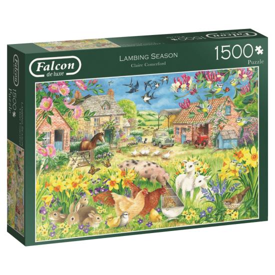 Faucon à la ferme Puzzle 1500 pièces