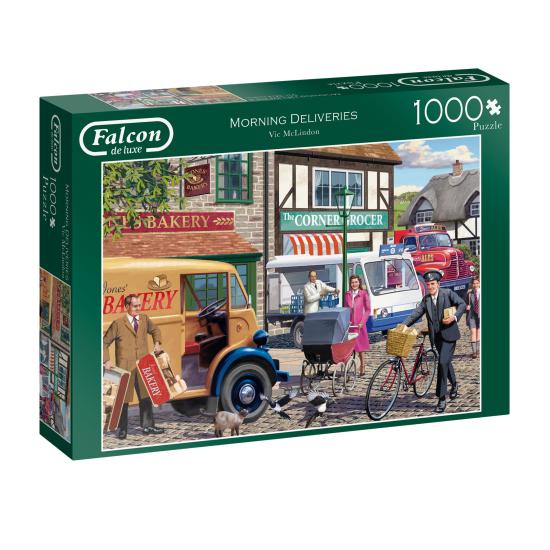 Falcon Puzzle Livraisons matinales 1000 pièces