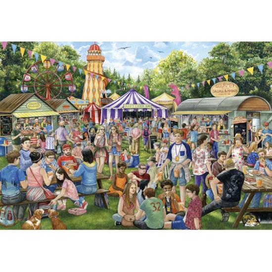 Falcon Sanchichas et le festival du cidre Puzzle 1000 pièces Falcon Sanchichas et le festival du cidre Puzzle 1000 pièces