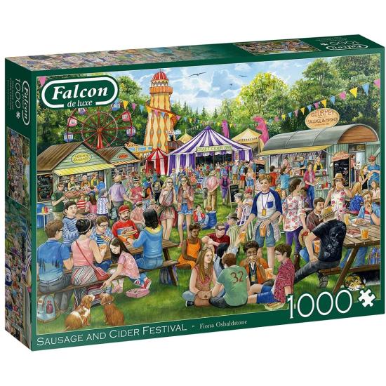 Falcon Sanchichas et le festival du cidre Puzzle 1000 pièces Falcon Sanchichas et le festival du cidre Puzzle 1000 pièces