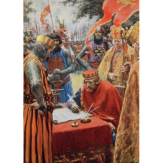 Falcon Signature de la Magna Carta Puzzle 1000 pièces