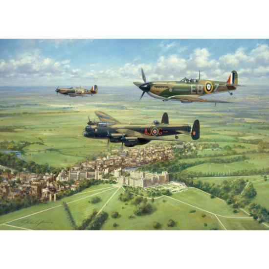 Puzzle Falcon Heroes 2 x 1000 pièces