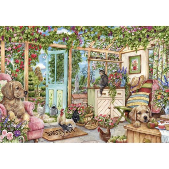 Puzzle de 1000 pièces Falcon Country Serre Puzzle de 1000 pièces Falcon Country Serre