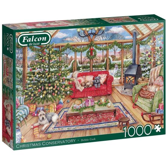 Serre Falcon à Noël Puzzle 1000 pièces