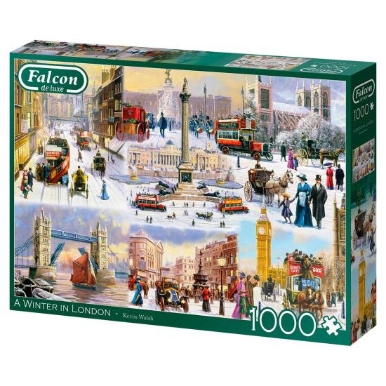 Falcon Winter à Londres Puzzle 1000 pièces