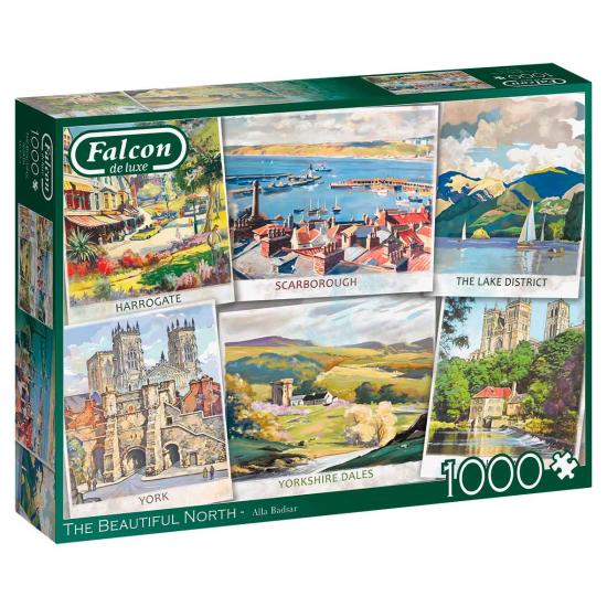 Falcon La Beauté du Nord Puzzle 1000 pièces