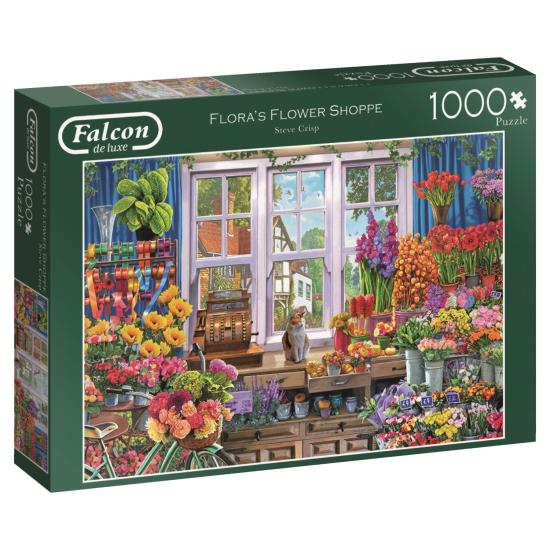 Falcon Puzzle Flora's Flower Shop 1000 pièces