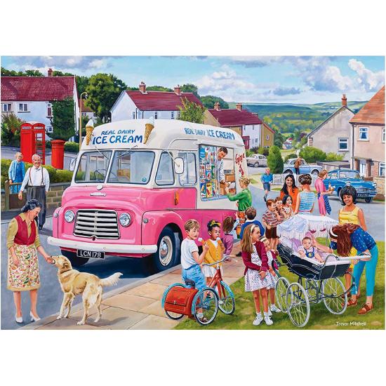 Falcon Le camion de crème glacée Puzzle 1000 pièces