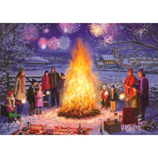 Puzzle Falcon La Nuit des feux de joie 500 pièces