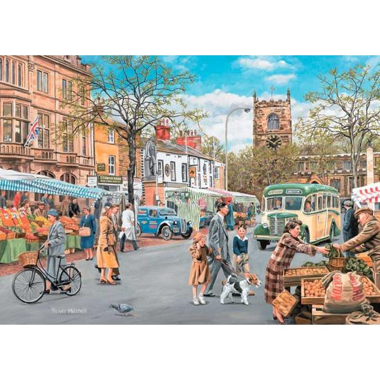 Falcon Puzzle Skipton Market 500 pièces