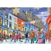 Faucon Noël à Édimbourg Puzzle 1000 pièces