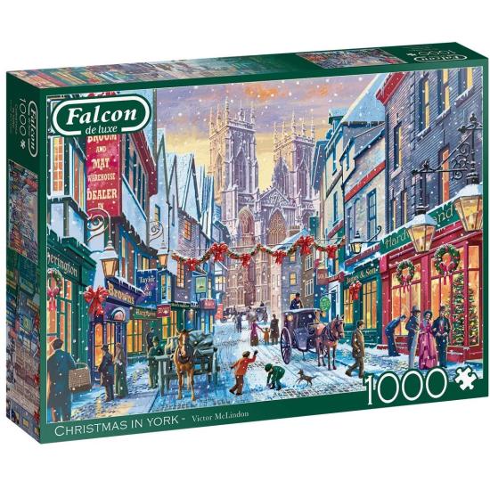 Faucon Noël à New York Puzzle 1000 pièces
