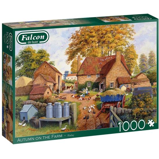 Faucon Automne à la ferme Puzzle 1000 pièces Faucon Automne à la ferme Puzzle 1000 pièces