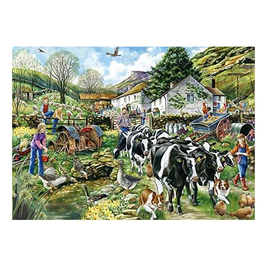 Falcon Un autre jour à la ferme Puzzle 1000 pièces