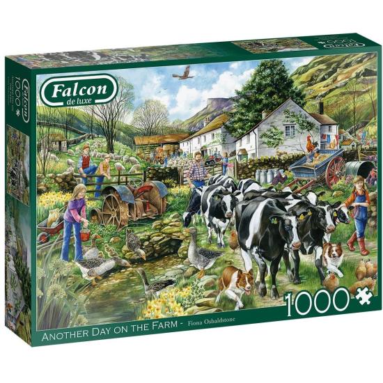 Falcon Un autre jour à la ferme Puzzle 1000 pièces