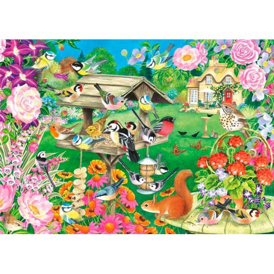 Falcon Oiseaux du jardin d'été Puzzle 500 pièces