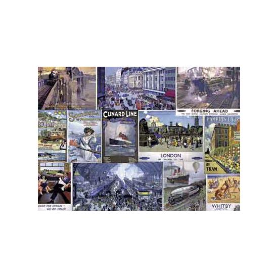 Puzzle Puzzle Falcon Train Posters 500 pièces