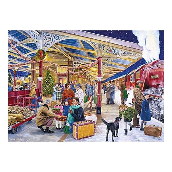 Puzzle Faucon Coming Home For Christmas 1000 pièces