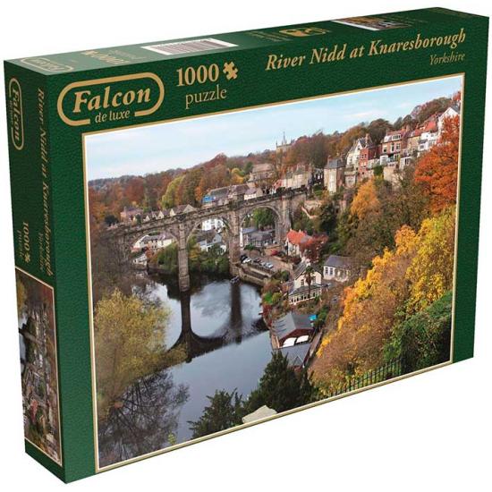 Puzzle faucon de la rivière Knaresborough 1000 pièces