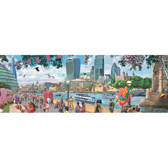 Puzzle Falcon River Thames, Londres 1000 pièces