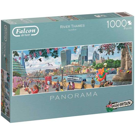 Puzzle Falcon River Thames, Londres 1000 pièces