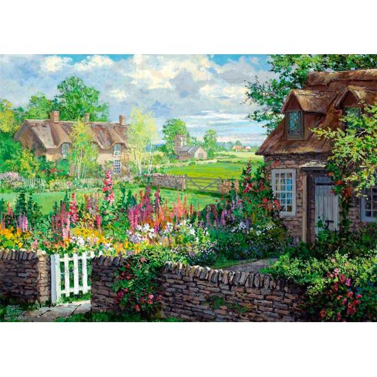 Puzzle Falcon Maisons de campagne romantiques 2 x 500 pcs