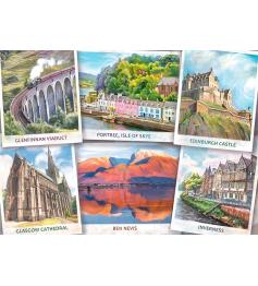 Falcon Salutations d'Ecosse Puzzle 1000 pièces