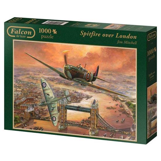 Falcon Spitfire sur Londres Puzzle 1000 pièces