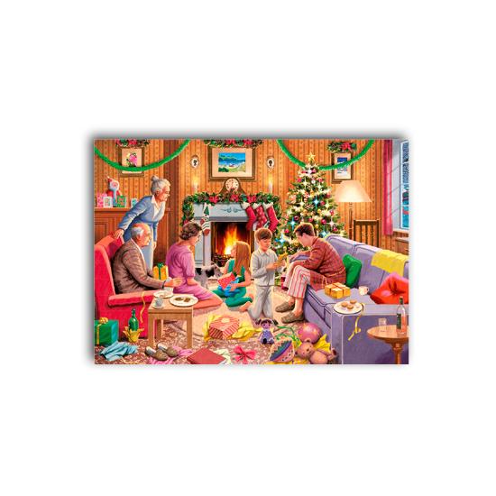 Puzzle de Noël en famille Falcon 4 x 1000 pièces