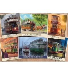 Puzzle 1000 pièces Falcon Vintage Trams